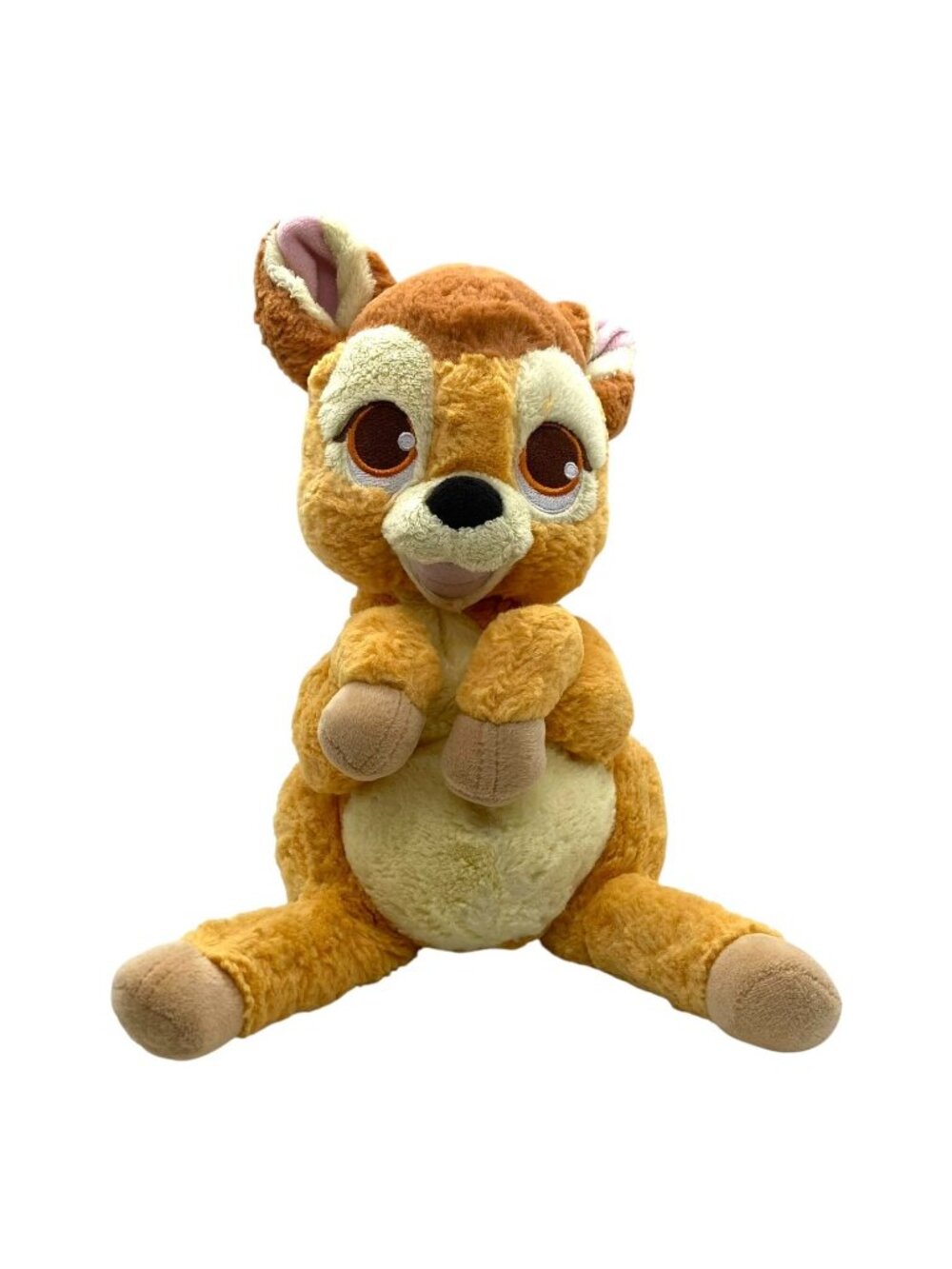 Disney Parks Baby Bambi Plush 18" Soft Stuffed Animal Toy Embroidered Kid Safe